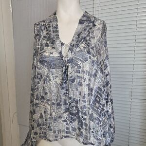 Women's Blue Blouse